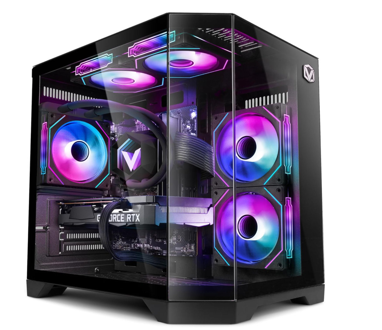 Vibox IV-453 Gaming PC • AMD Ryzen 7 5700X 4.6GHz • Radeon RX 9070 16GB • 16GB RAM • 1TB NVMe SSD • Windows 11 • WiFi