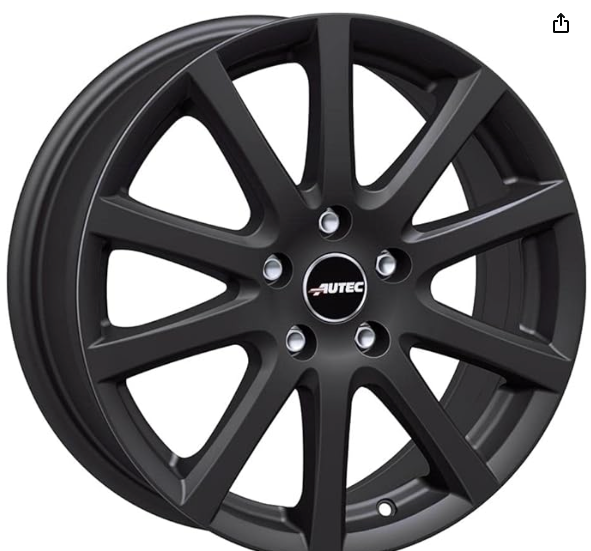 4 Winter wheels Skandic 7x17 ET 40 5x112 Schwarz matt with 215/65 R17 99H CON WinterContact TS 870 P FR C_S